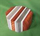 Padauk, Black Walnut & Maple Segmented Bowl Blank ~ 6 x 3, Wood Blank, Turning Blank, Wood Turning, Bowl Block ~ $39.99 #448